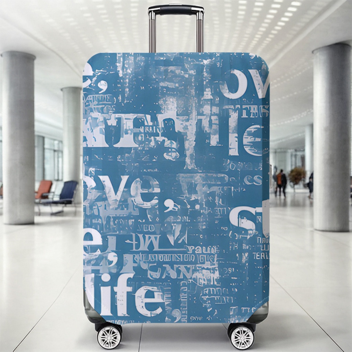 Waterproof Suitcase Cover Protector - Copri bagaglio protettivo elastico impermeabile antipolvere