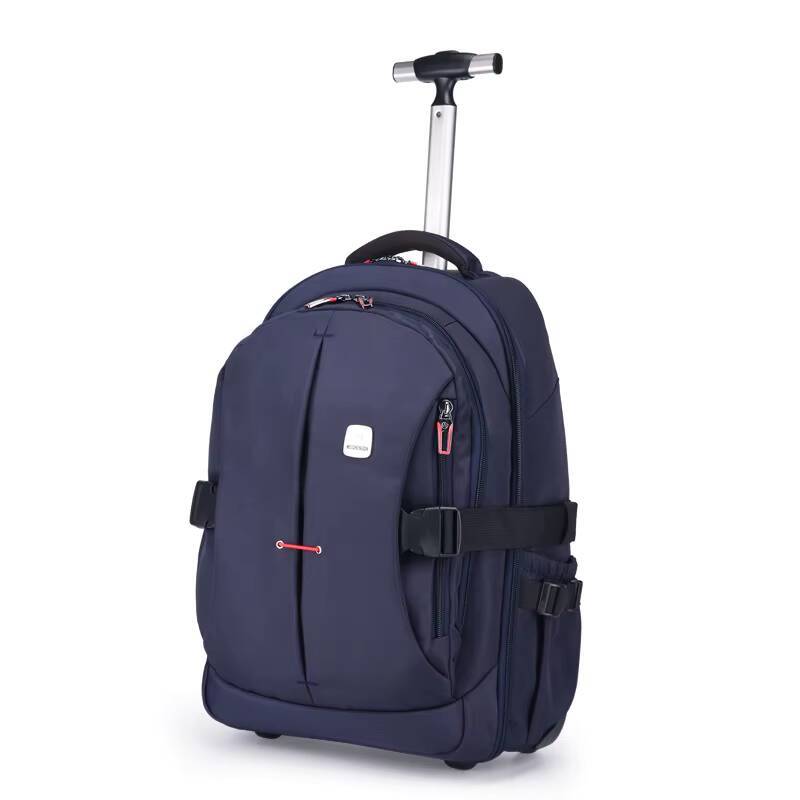 Foldable Rolling Luggage Bag - Zaino con ruote Ruote Viaggio pendolare,