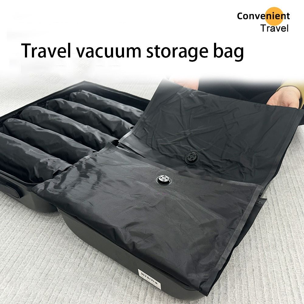 Luggage - Sacchetti Sottovuoto Riutilizzabili a Rotazione Manuale,
