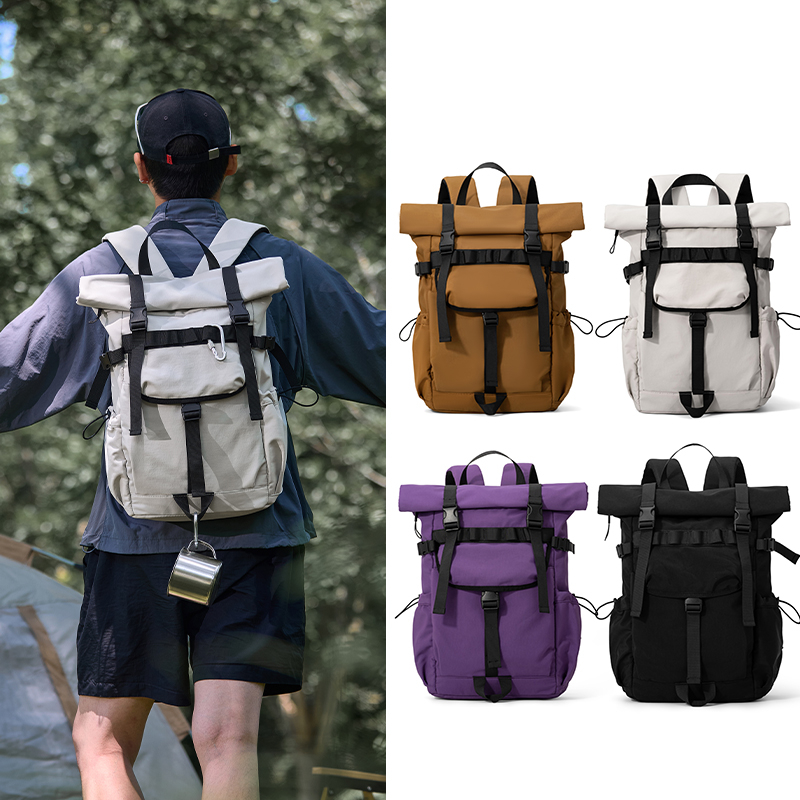 Foldable Rolling Luggage Bag - Nuovo Zaino da Viaggio Espandibile con