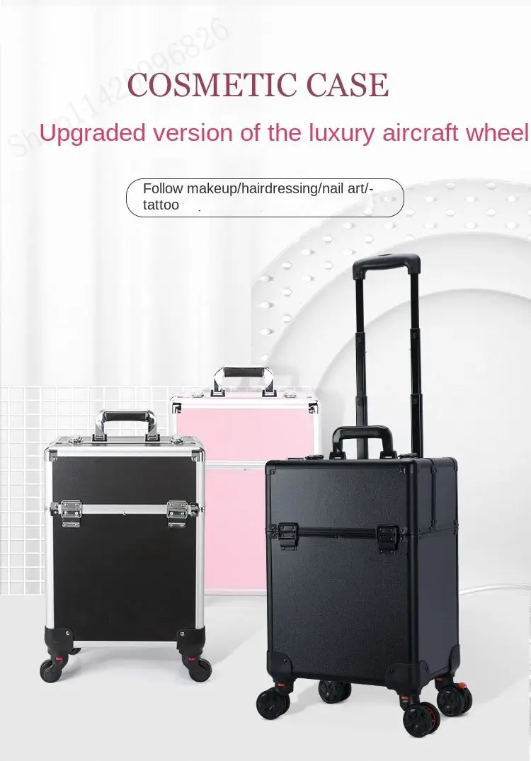 Luggage - Valigia Trolley Professionale per Make-up di