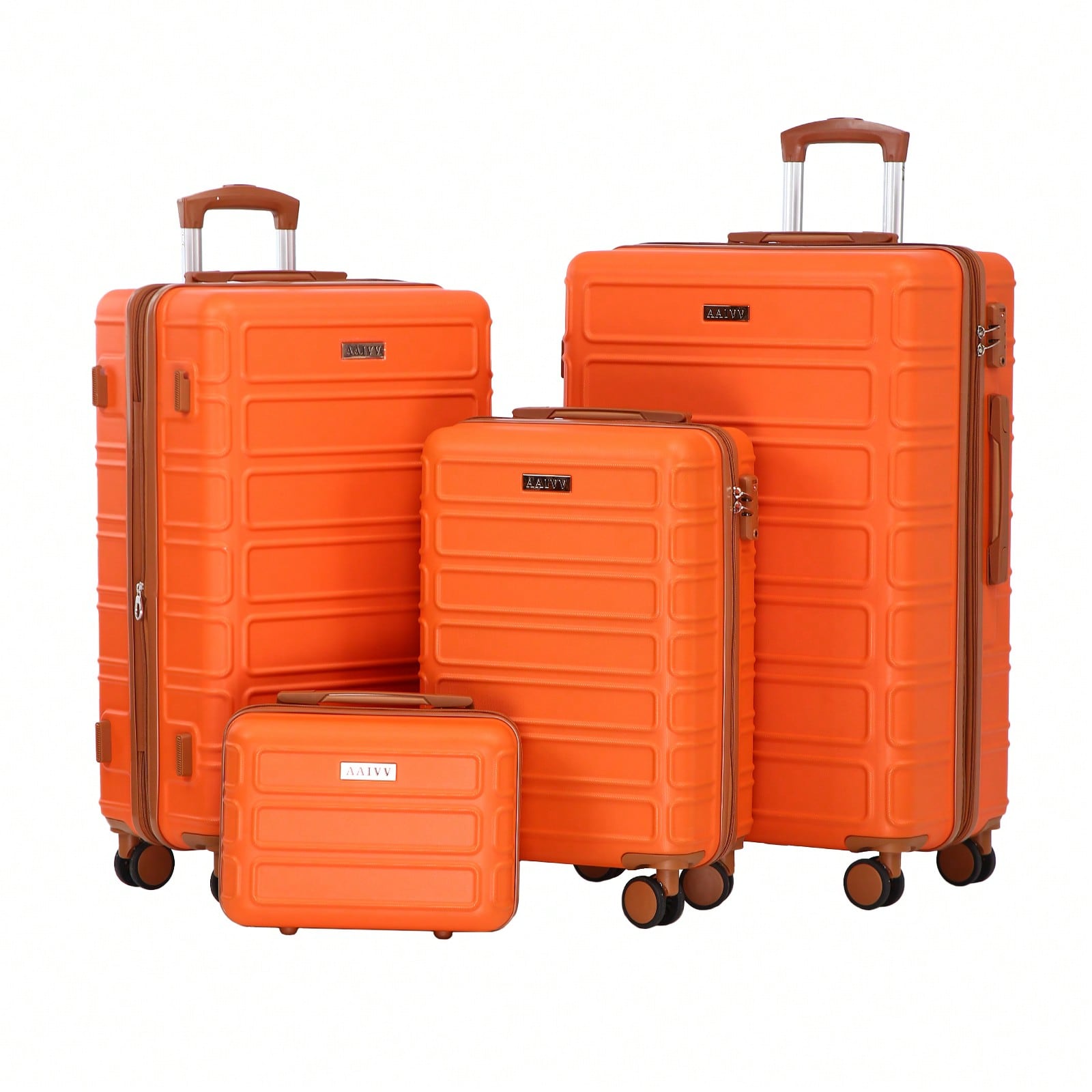 Expandable Hard Shell Luggage Set - Set di Valigie Espandibili 4-in-1 in