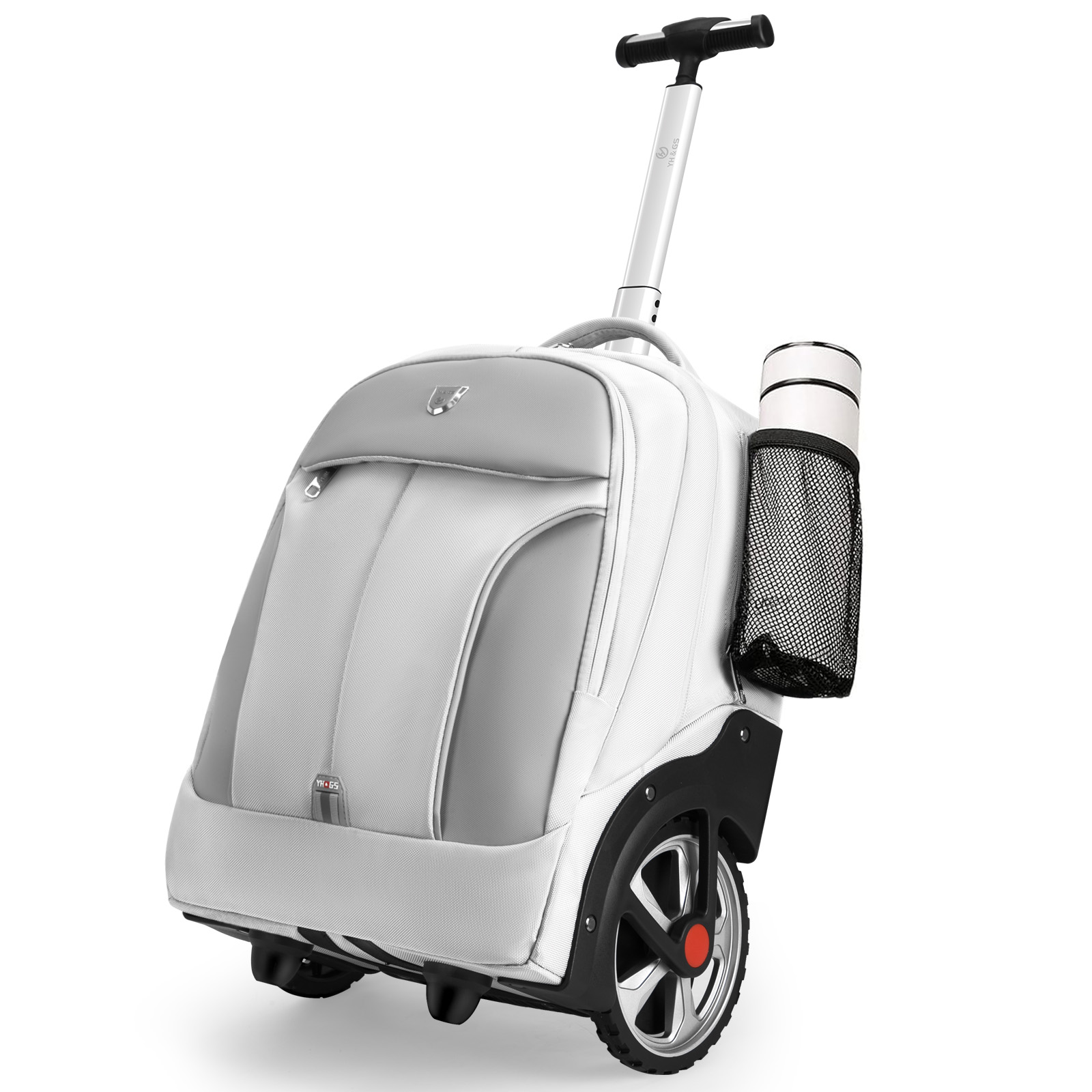 Foldable Rolling Luggage Bag - Zaino Trolley con Ruote, Valigia da