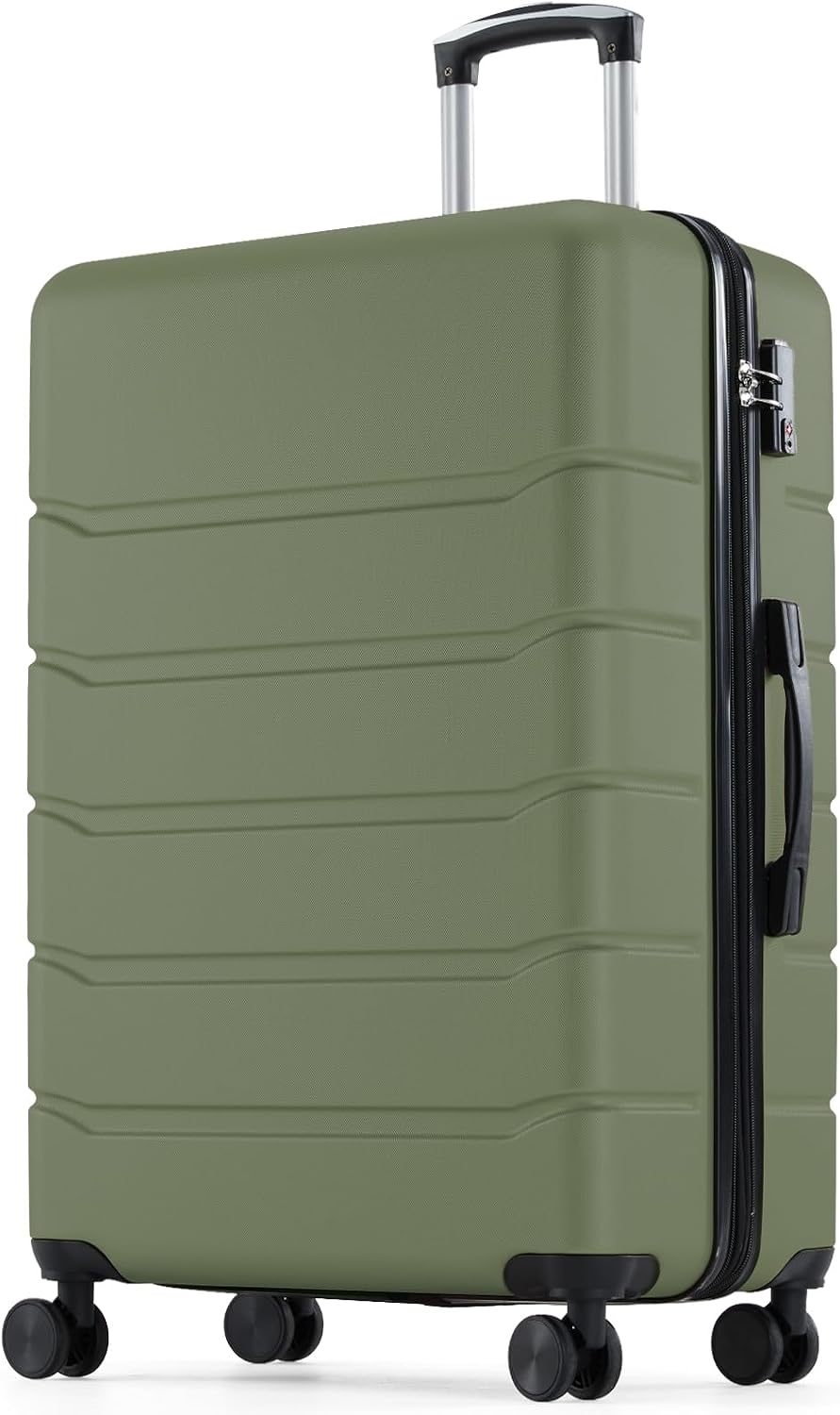Expandable Hard Shell Luggage Set - Valigia da cabina da 28 pollici,