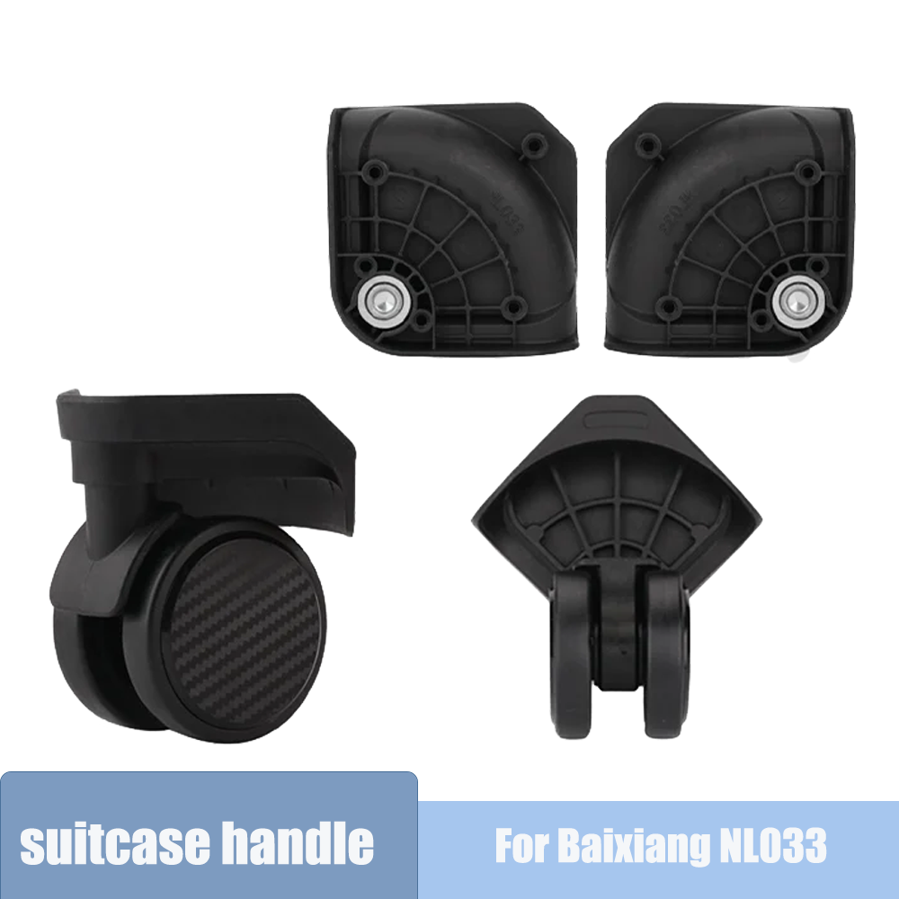 Silent Replacement Luggage Wheels - Kit di Sostituzione per Ruote Girevoli