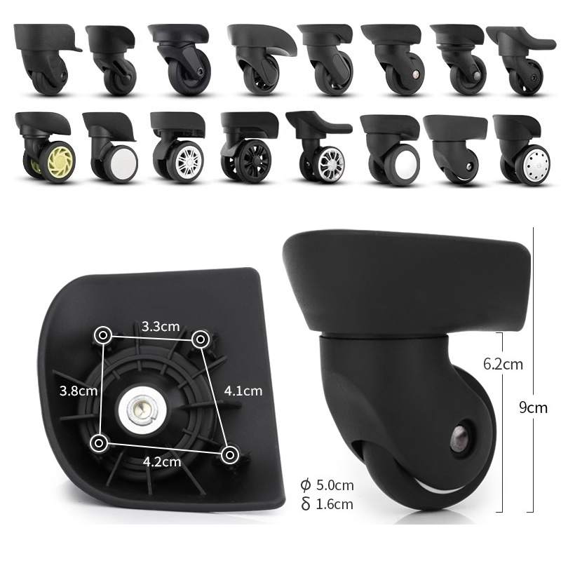 Silent Replacement Luggage Wheels - Ruote per bagagli per accessori Samsonite