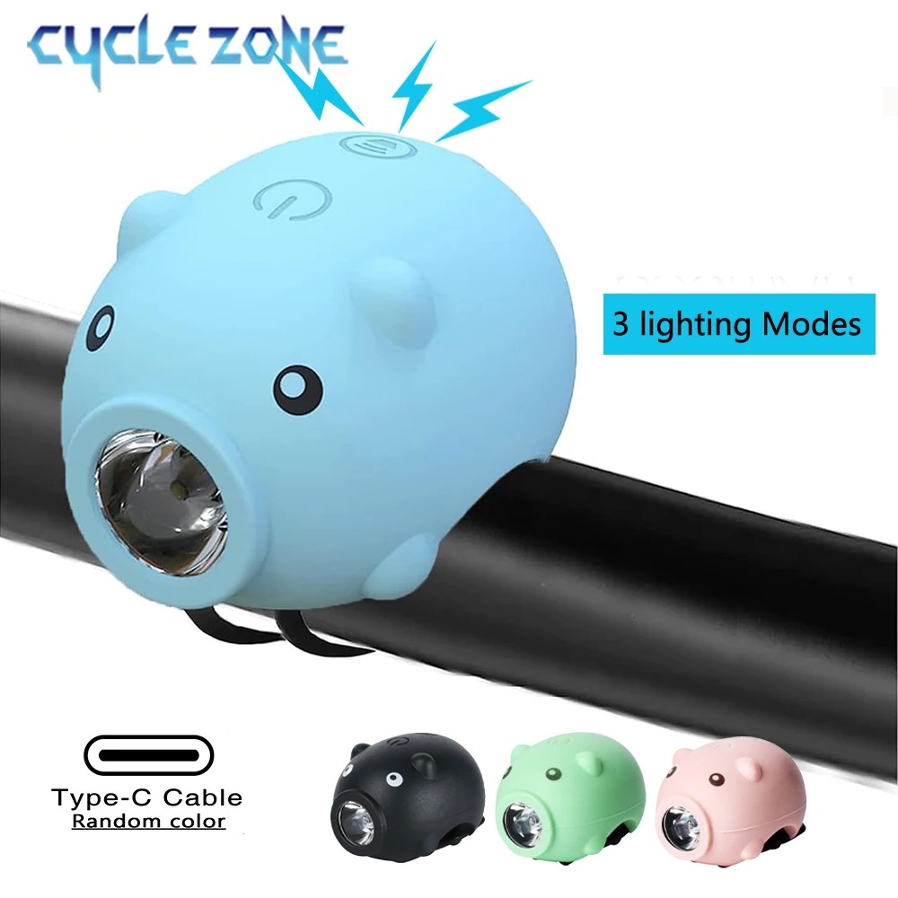 Kids Ride On Suitcase Scooter - Luce anteriore per bicicletta a forma