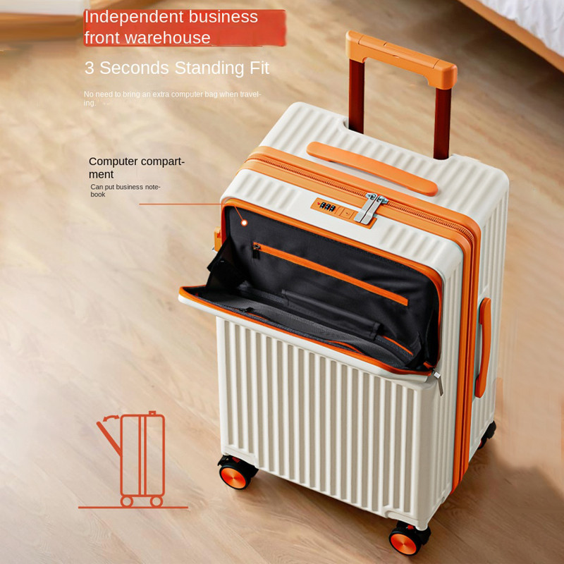 Front Opening Laptop Luggage 24 Inch - Elegante valigia da viaggio da 20