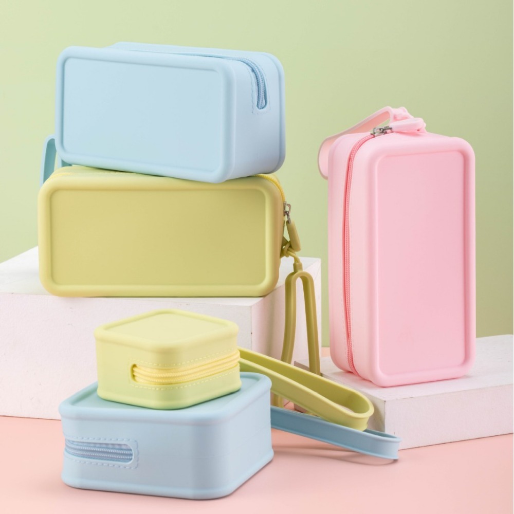 Cosmetic Bags - Portamonete portatile in silicone, borsa per