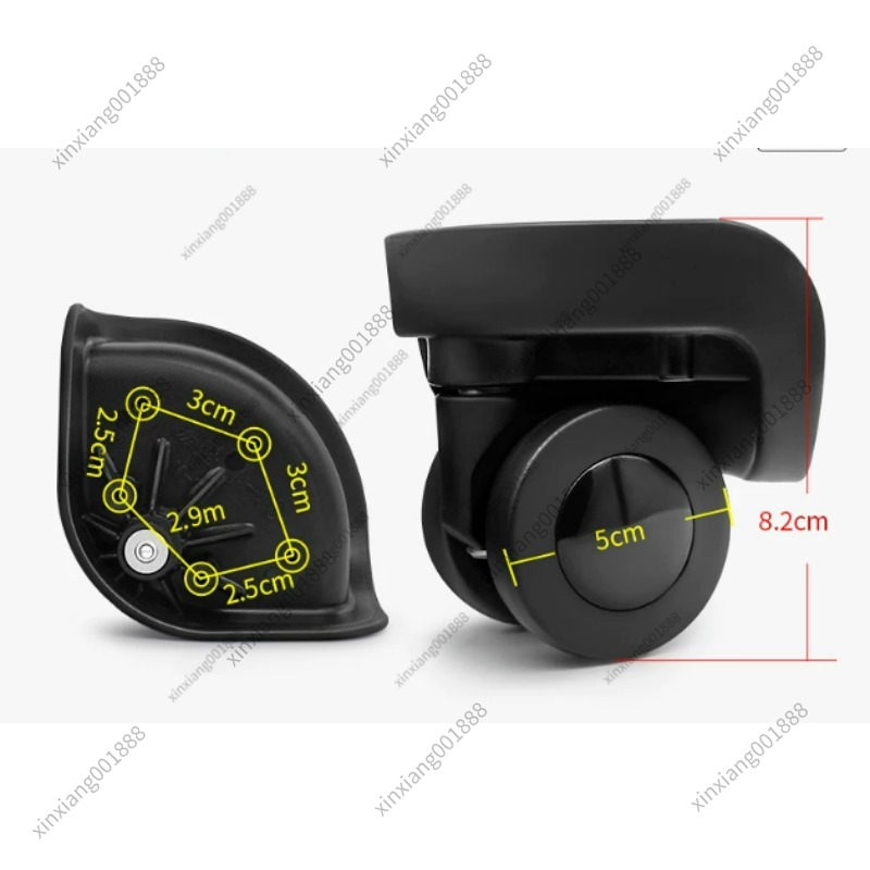 Silent Replacement Luggage Wheels - Ruote di Ricambio per Valigie DISSONA,