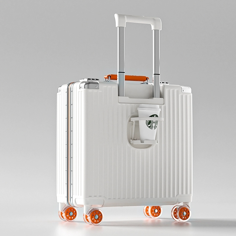 Valigia da trasporto da 18 pol - Aluminum Frame Carry On Luggage recensione e prezzo