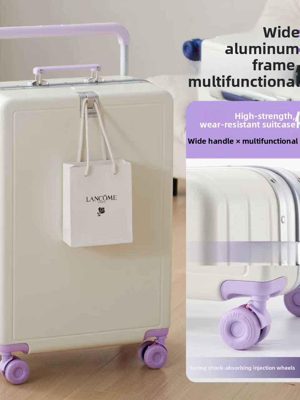 Nuova Valigia con Telaio in Al - Aluminum Frame Carry On Luggage recensione e prezzo