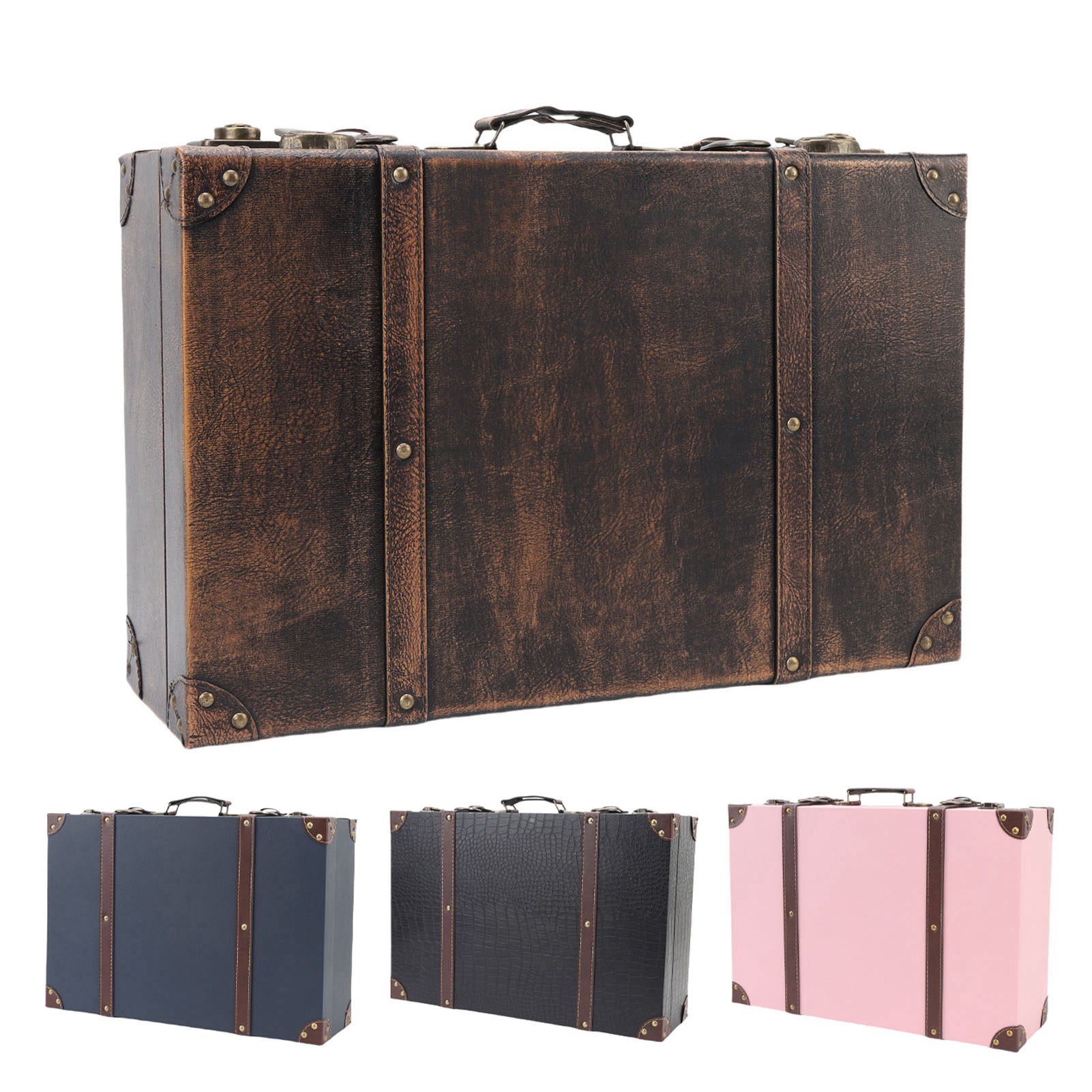Valigia Vintage Decorativa Sti - Retro Vintage Trunk Suitcase recensione e prezzo
