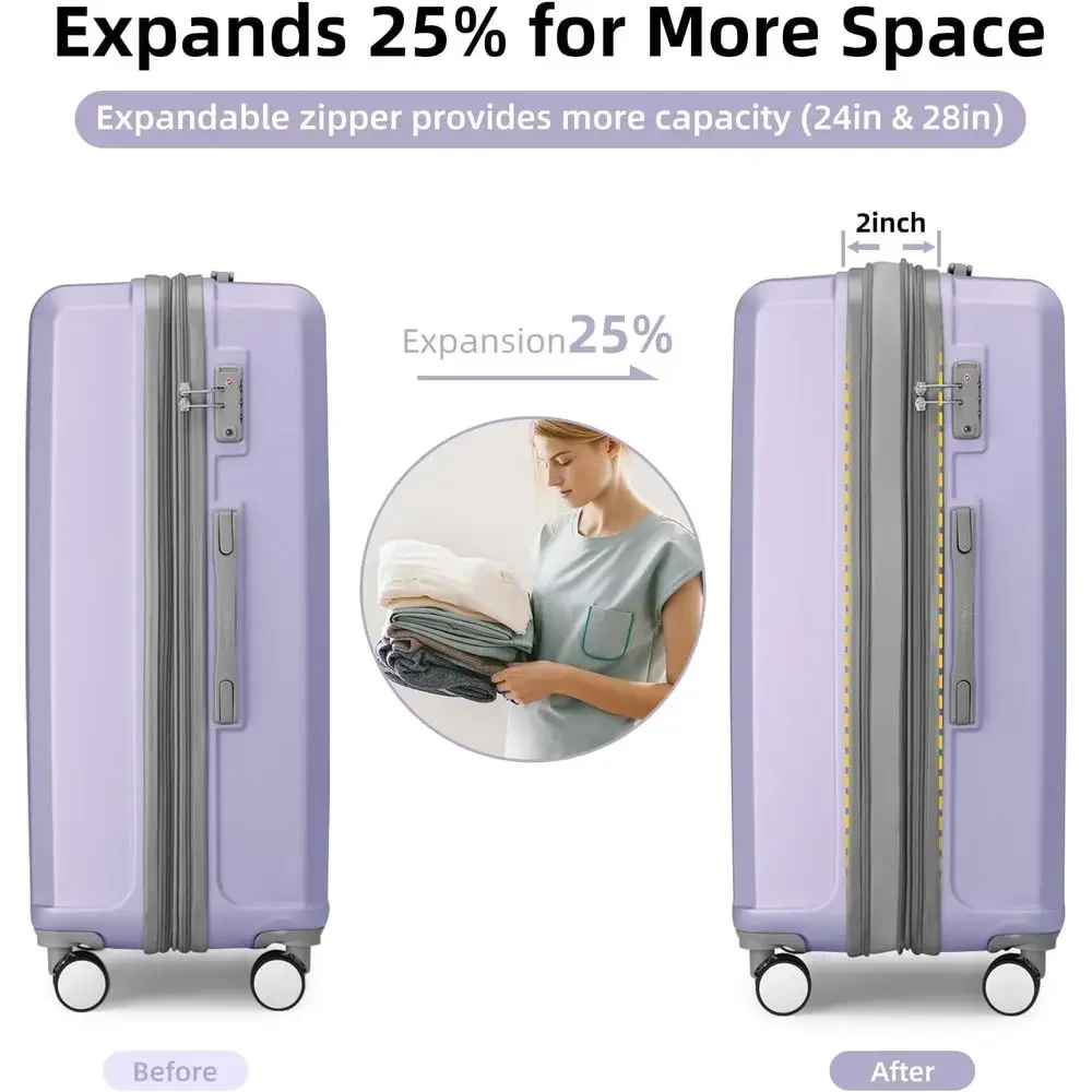 Set di 6 Valigie Rigide Espand - Expandable Hard Shell Luggage Set recensione e prezzo