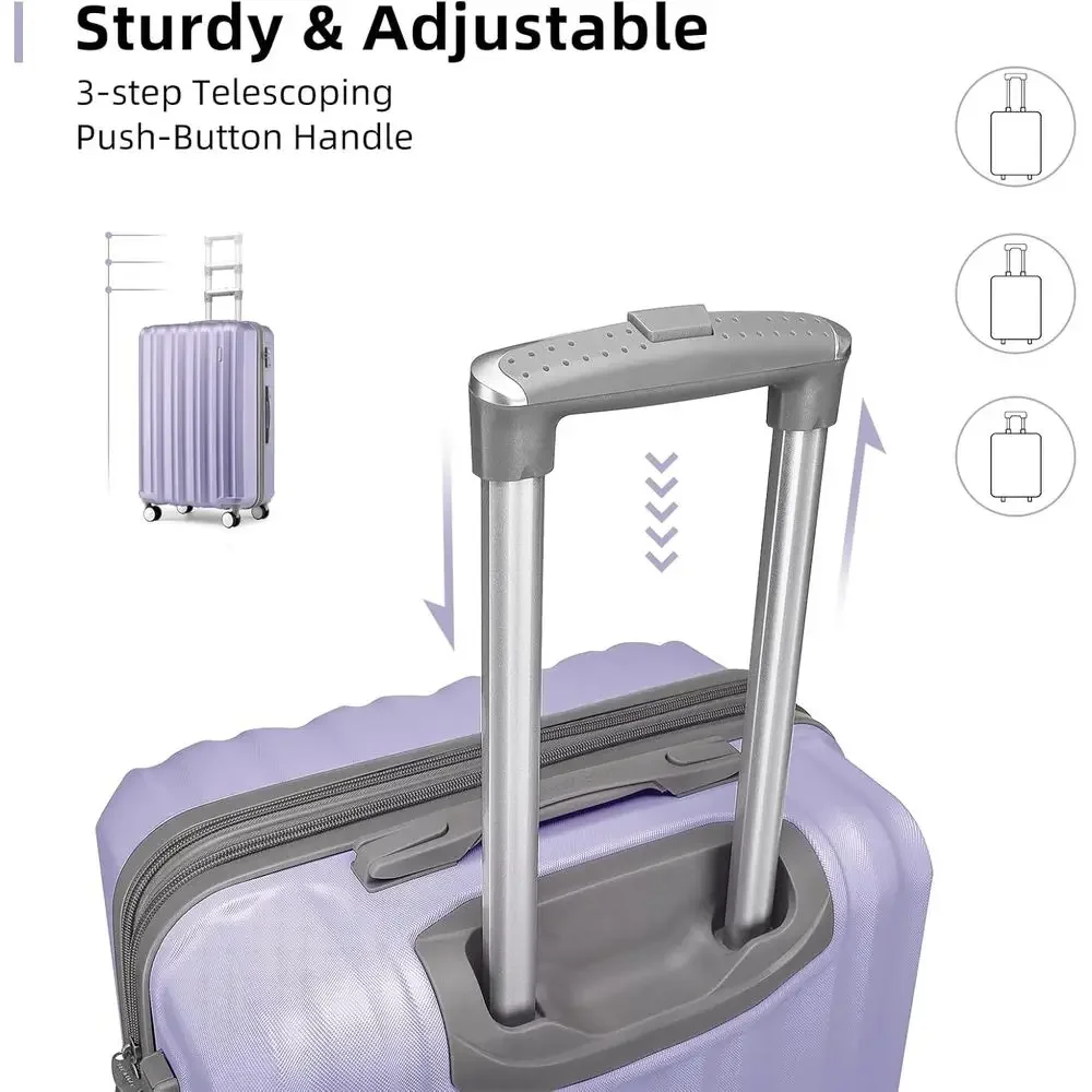 Set di 6 Valigie Rigide Espand - Expandable Hard Shell Luggage Set recensione e prezzo