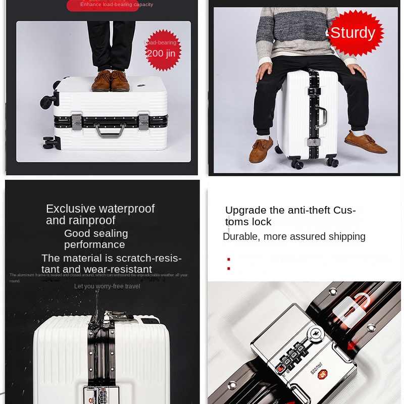 Valigie con Telaio in Allumini - Aluminum Frame Carry On Luggage recensione e prezzo