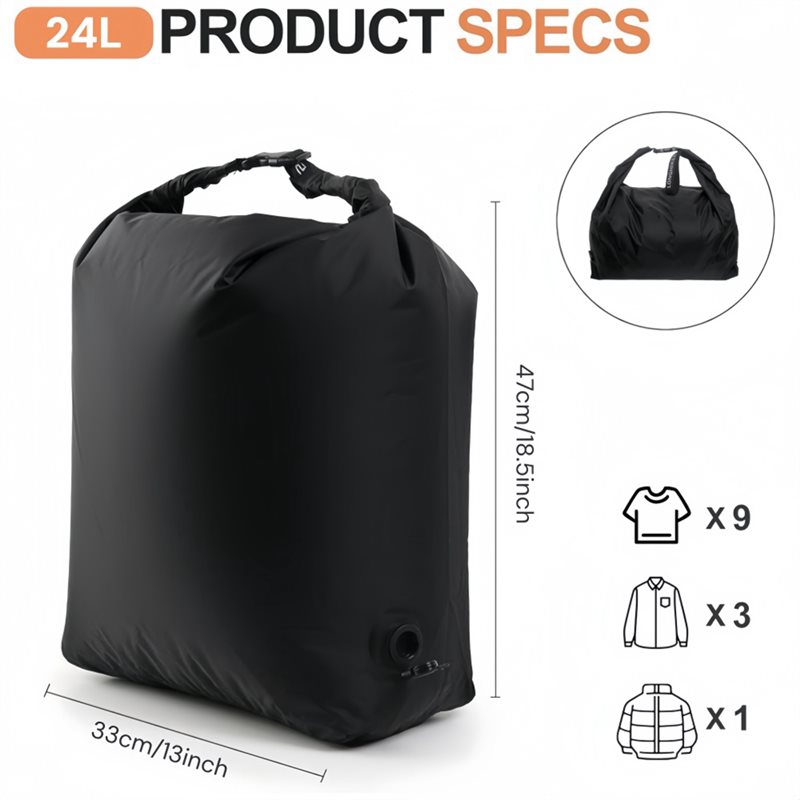 A25F-Reusables Organizer per v - Foldable Rolling Luggage Bag recensione e prezzo