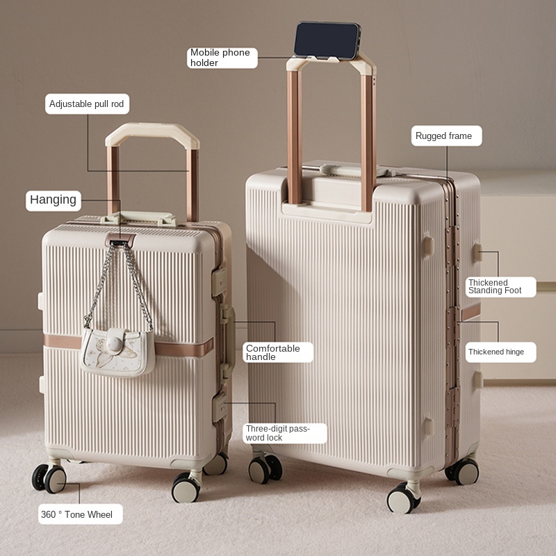 Nuovo Portabagagli 2026, Valig - Aluminum Frame Carry On Luggage recensione e prezzo