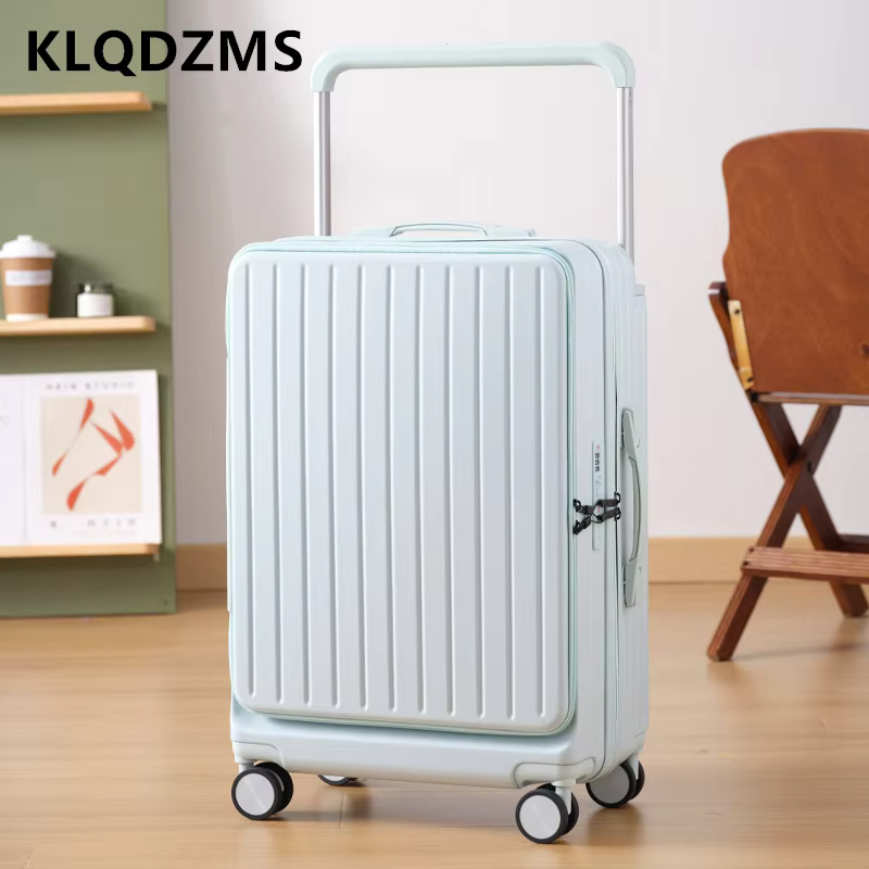 KLQDZMS Valigia con Apertura F - Front Opening Laptop Luggage 24 Inch recensione e prezzo