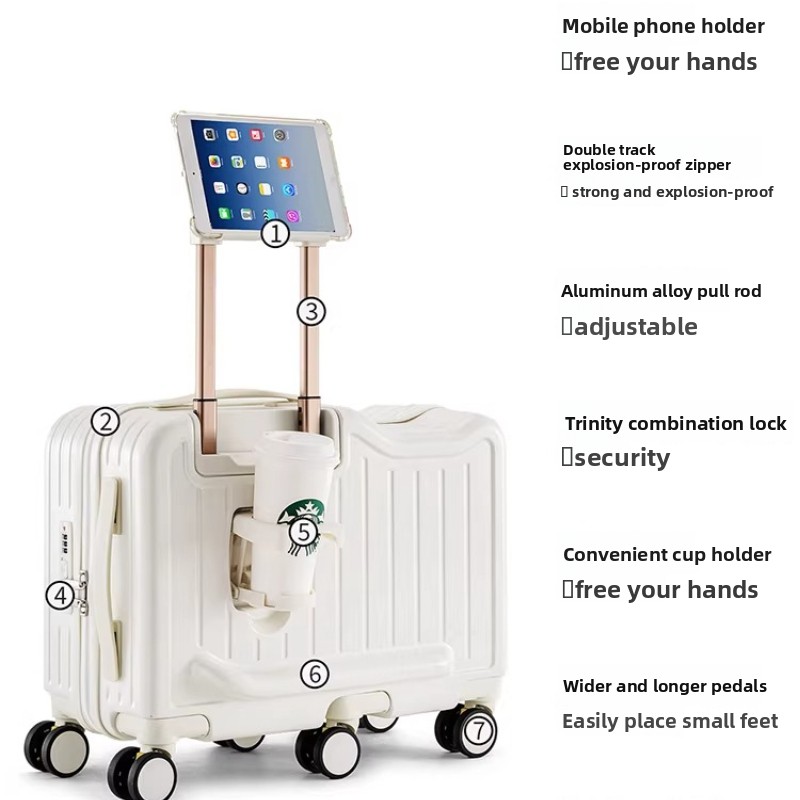 Nuovissimo Design Valigia per  - Spinner Wheel Rolling Suitcase 20 Inch recensione e prezzo
