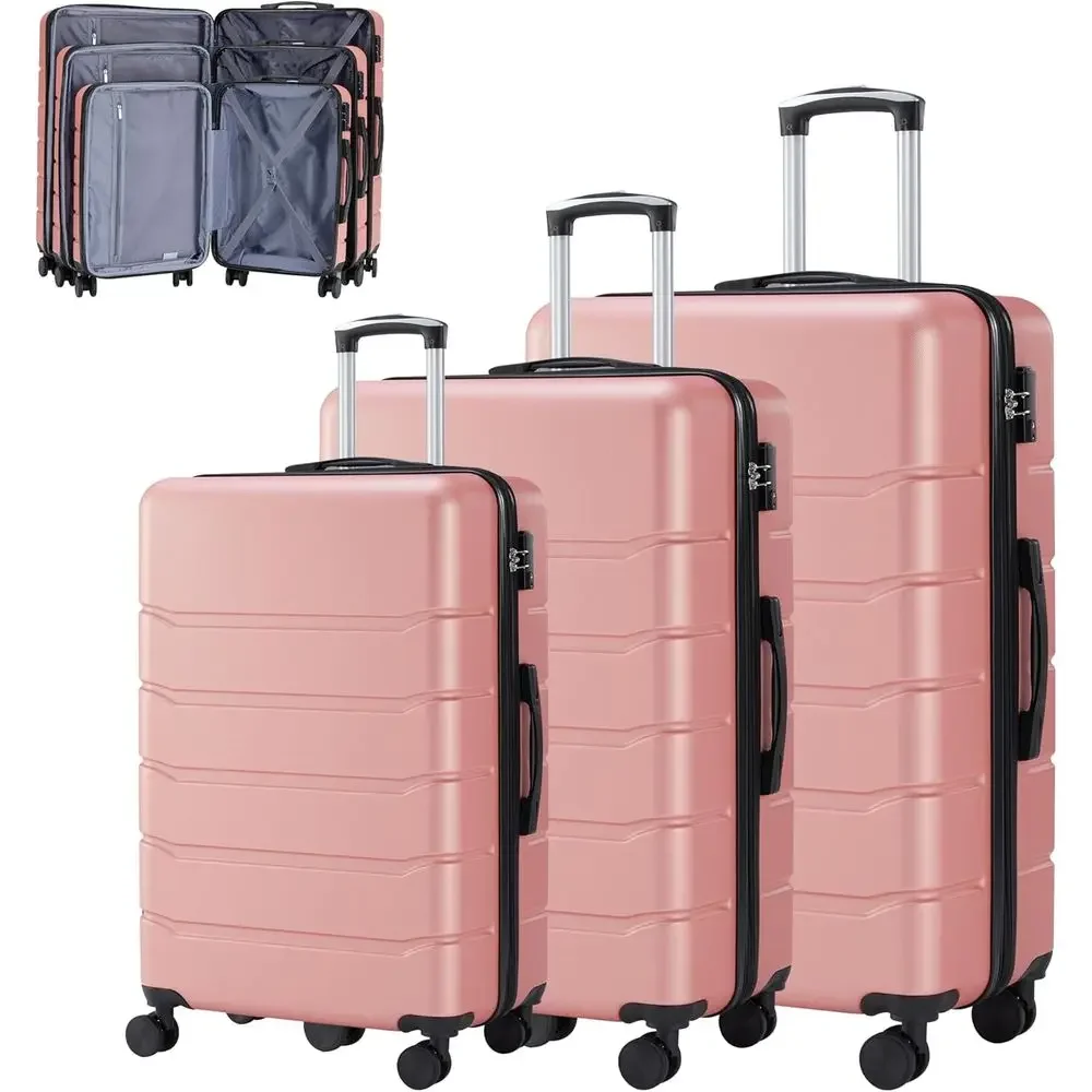 Set di 3 Valigie Grandi con Do - Expandable Hard Shell Luggage Set recensione e prezzo