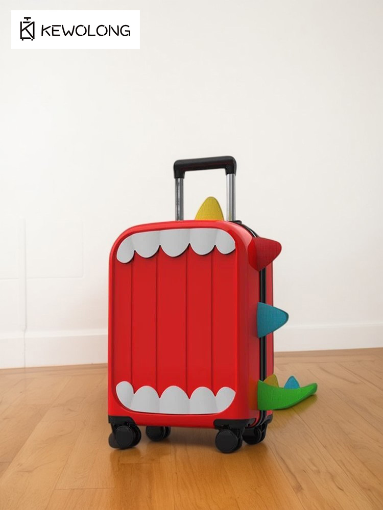 Valigia per bambini 3D a forma - Spinner Wheel Rolling Suitcase 20 Inch recensione e prezzo