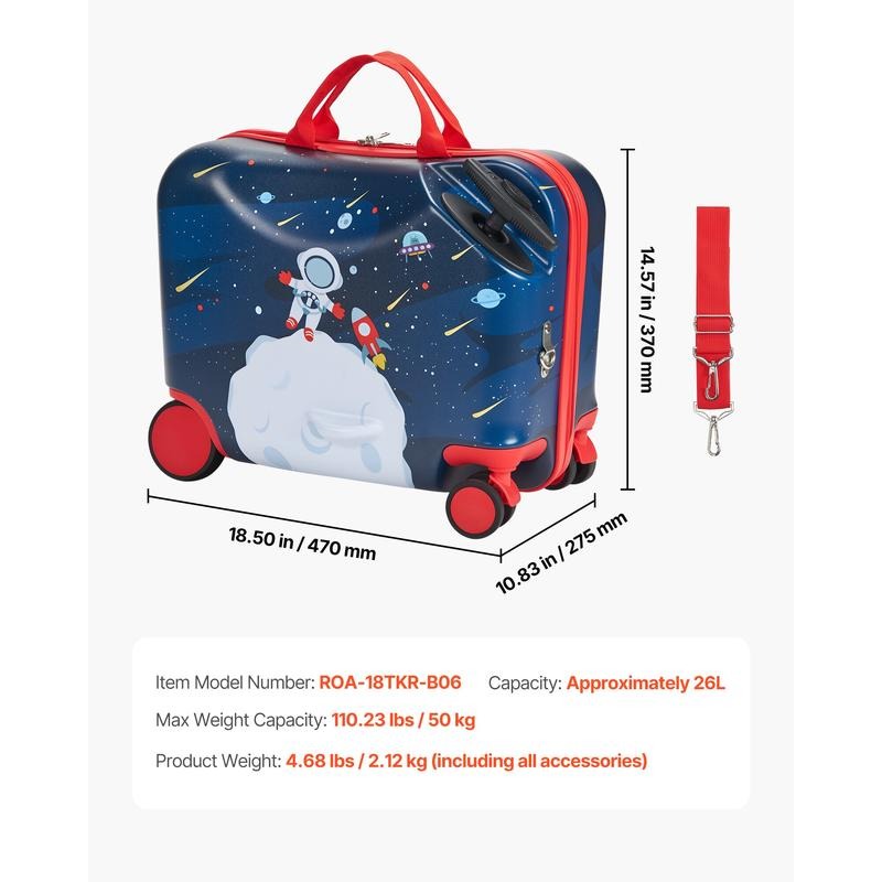 Valigia Cavalcabile per Bambin - Kids Ride On Suitcase Scooter recensione e prezzo
