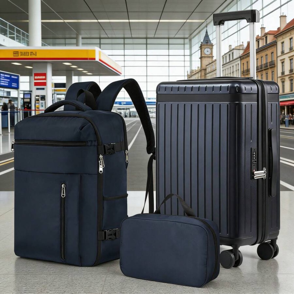 Set di 3 Valigie da 20 Pollici - Expandable Hard Shell Luggage Set recensione e prezzo