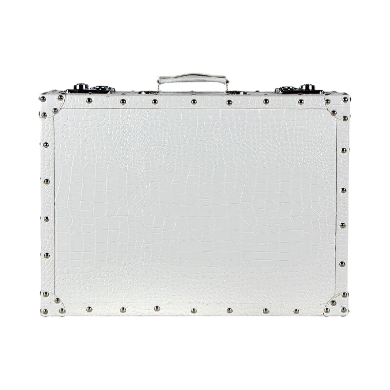 Valigia da viaggio in pelle ef - Retro Vintage Trunk Suitcase recensione e prezzo