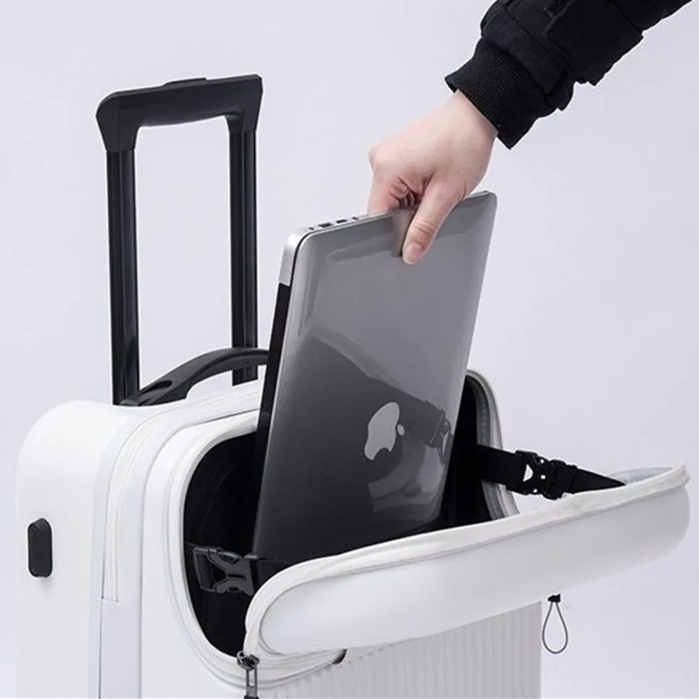 Valigia Trolley con Apertura F - Front Opening Laptop Luggage 24 Inch recensione e prezzo
