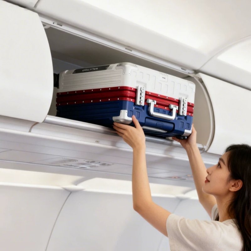 Valigia Trolley da 18 Pollici, - Aluminum Frame Carry On Luggage recensione e prezzo