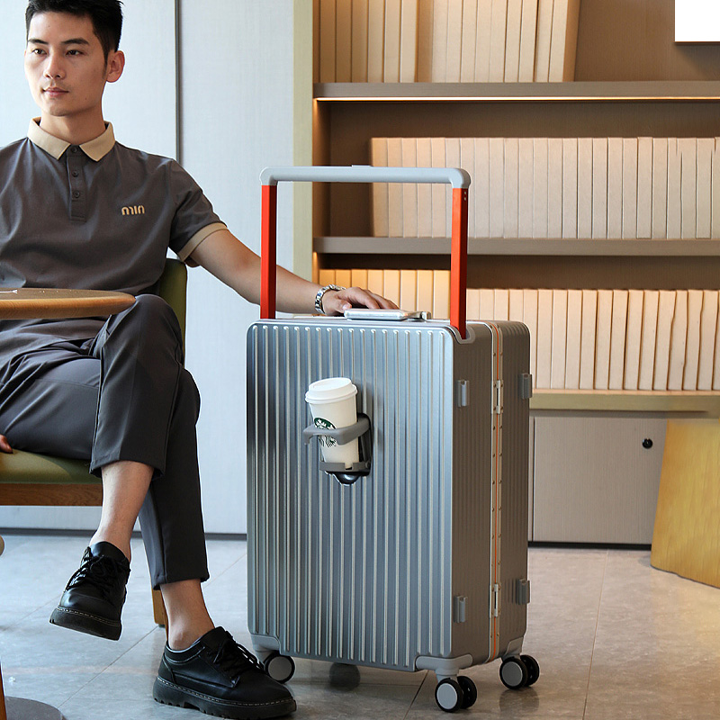 Nuova valigia con manico largo - Aluminum Frame Carry On Luggage recensione e prezzo