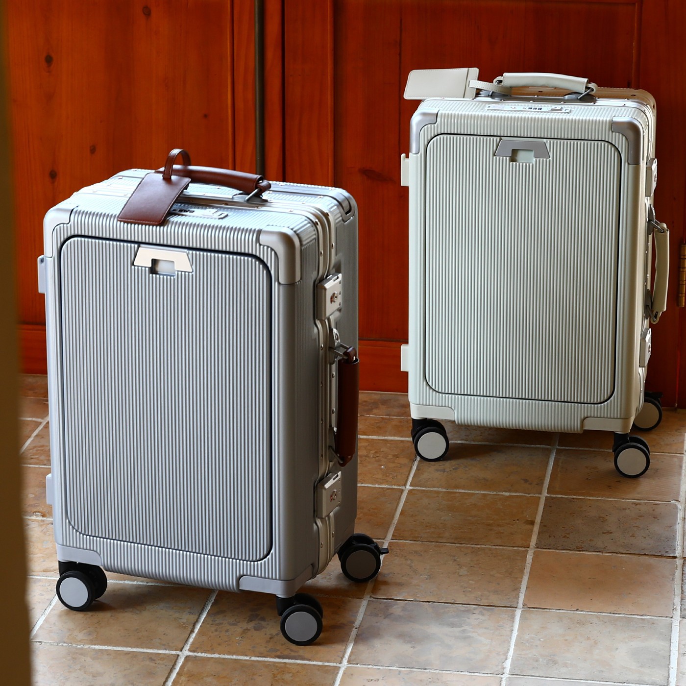 Valigia trolley con telaio in  - Aluminum Frame Carry On Luggage recensione e prezzo