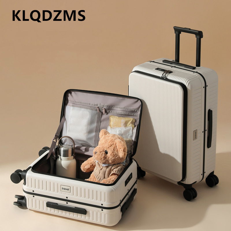KLQDZMS Valigia Trolley da 20/ - Front Opening Laptop Luggage 24 Inch recensione e prezzo