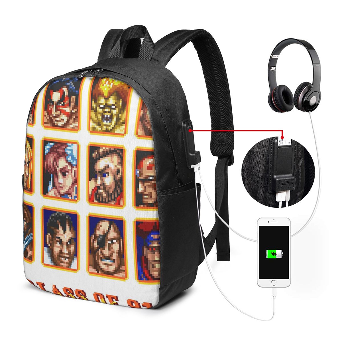 Zaino Defeated Portraits Super - Backpacks recensione e prezzo