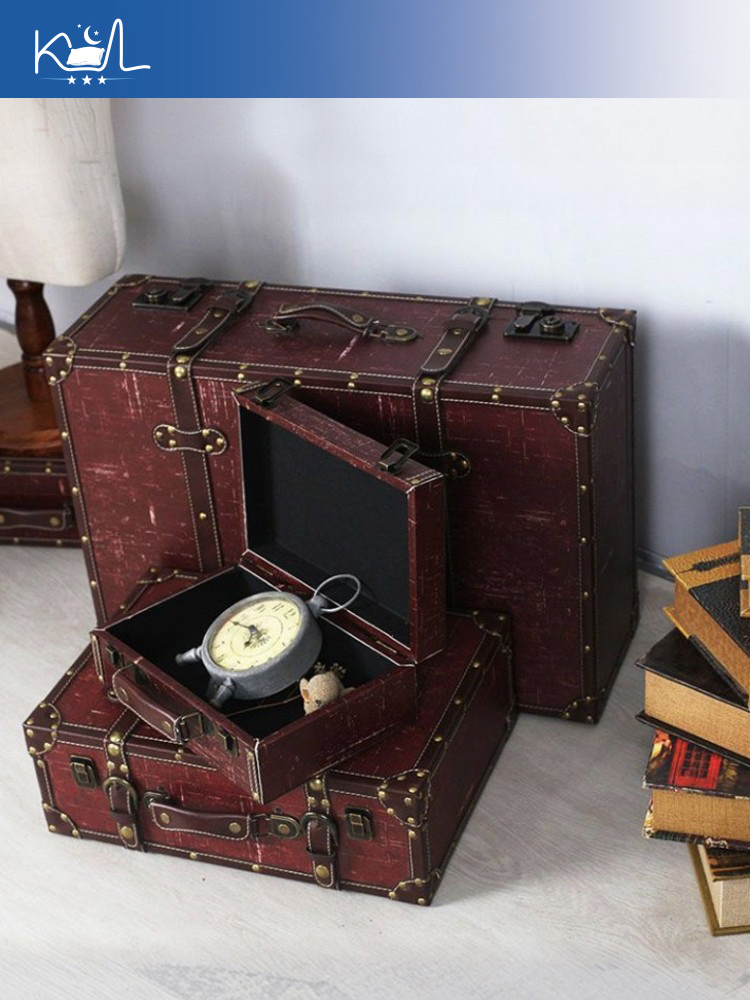 Valigia Decorativa Vintage Ros - Retro Vintage Trunk Suitcase recensione e prezzo