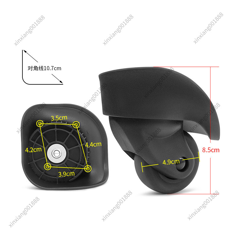 Ruote Silenziose di Ricambio p - Silent Replacement Luggage Wheels recensione e prezzo