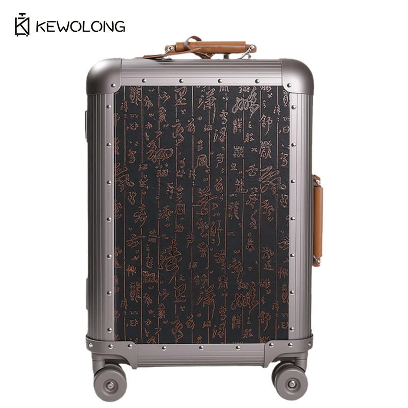 Valigia Rigida in Lega di Allu - Spinner Wheel Rolling Suitcase 20 Inch recensione e prezzo