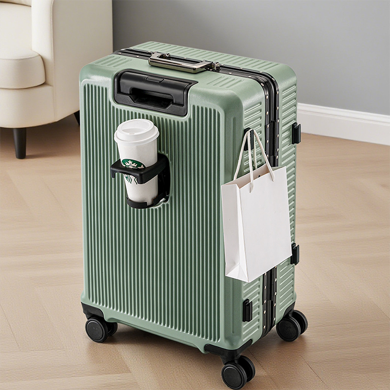Valigia con password con telai - Aluminum Frame Carry On Luggage recensione e prezzo