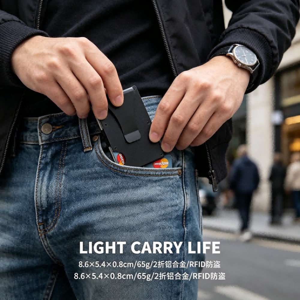Portacarte in Lega di Allumini - Wallets recensione e prezzo