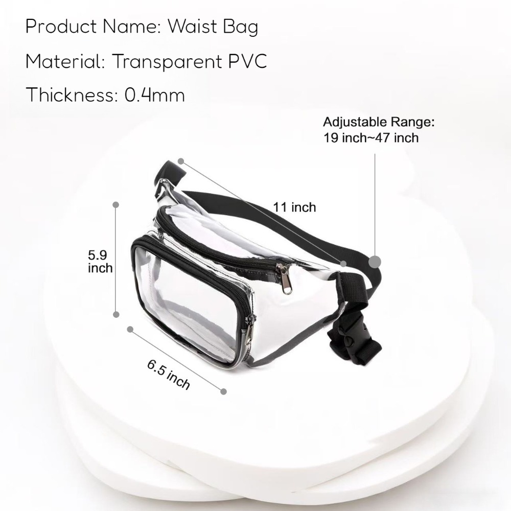 Marsupio Trasparente in PVC Mu - Handbags recensione e prezzo