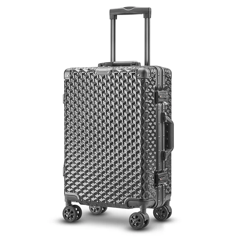 Nuova valigia da viaggio, pass - Aluminum Frame Carry On Luggage recensione e prezzo