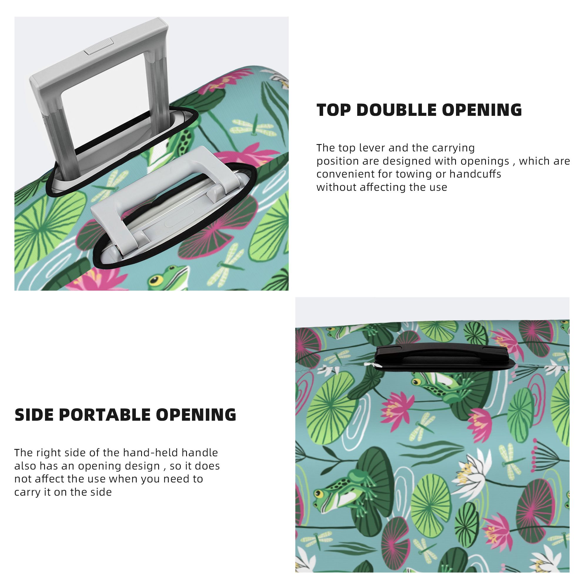Copertura per bagagli da viagg - Waterproof Suitcase Cover Protector recensione e prezzo
