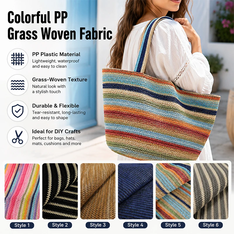 1 metro di tessuto intrecciato - Handbags recensione e prezzo