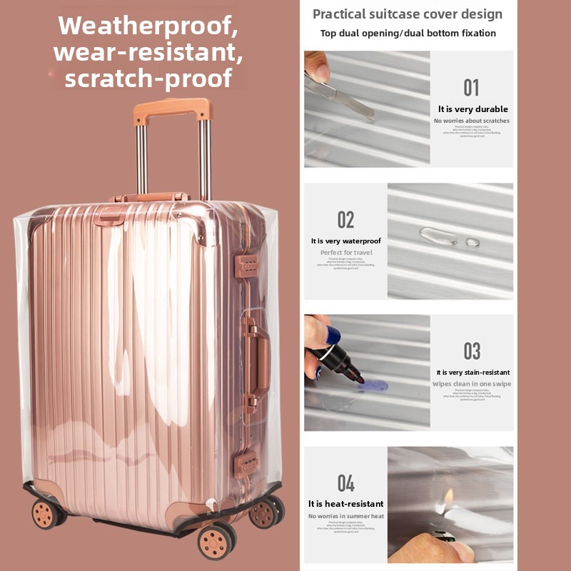 Copertura Protettiva Rinforzat - Luggage Protective Cover Transparent recensione e prezzo