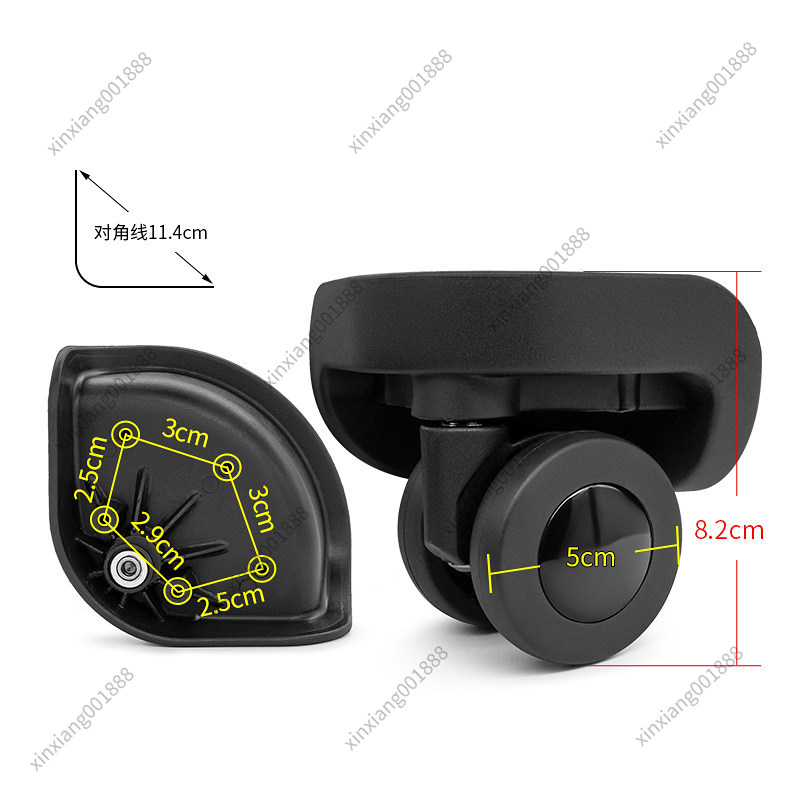 Ruote di Ricambio Silenziose S - Silent Replacement Luggage Wheels recensione e prezzo