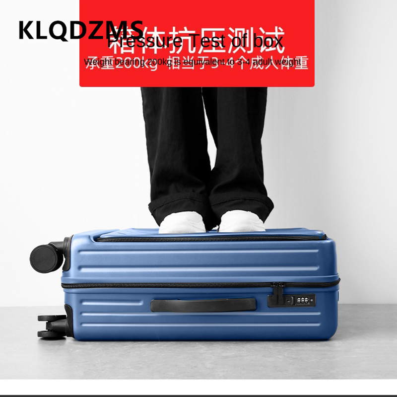 KLQDZMS Valigia da 20 Pollici  - Front Opening Laptop Luggage 24 Inch recensione e prezzo