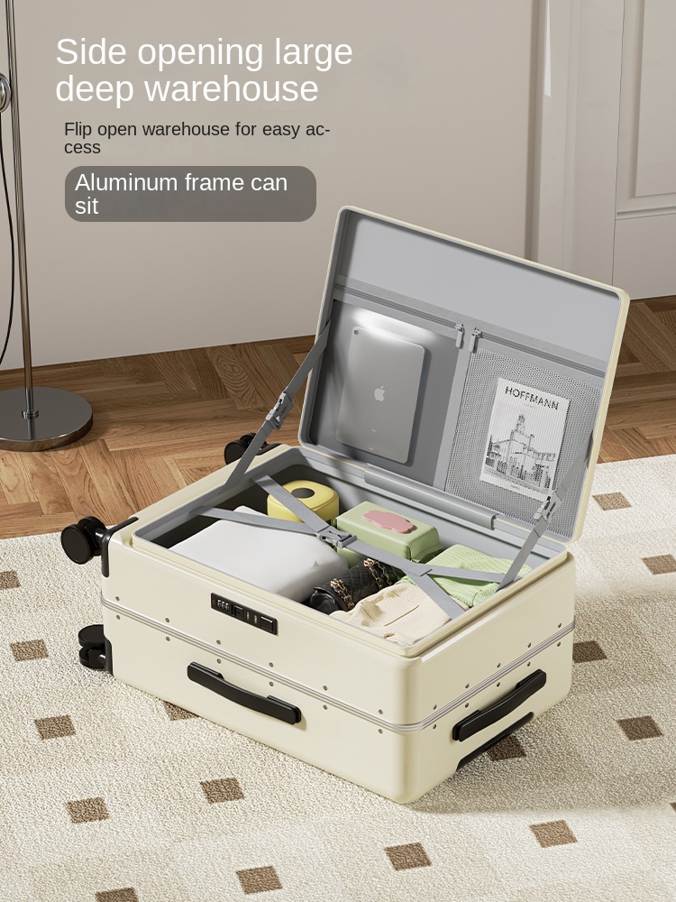 Bagaglio con apertura laterale - Aluminum Frame Carry On Luggage recensione e prezzo