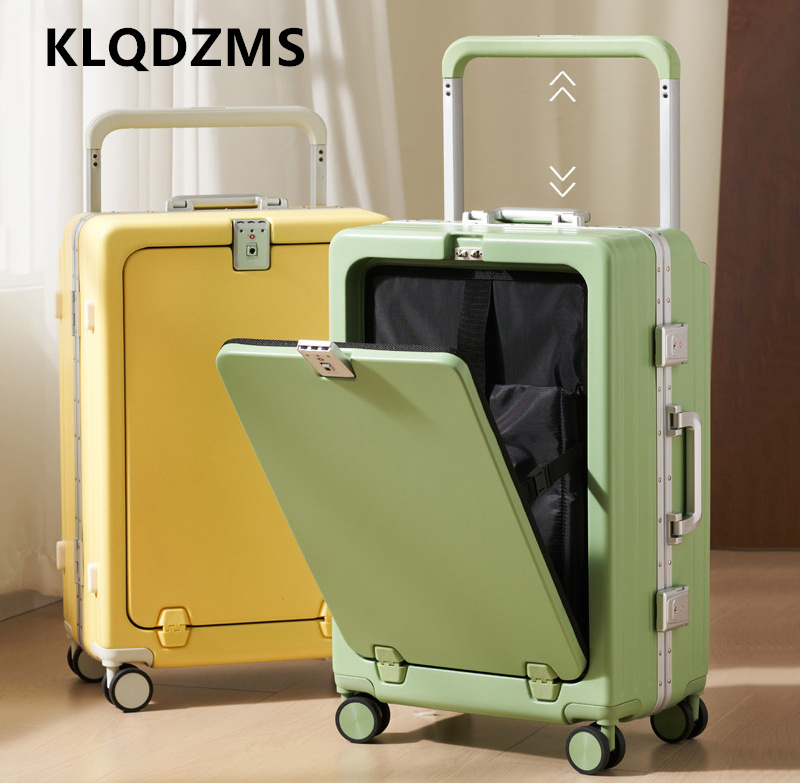 KLQDZMS Valigia di alta qualit - Front Opening Laptop Luggage 24 Inch recensione e prezzo